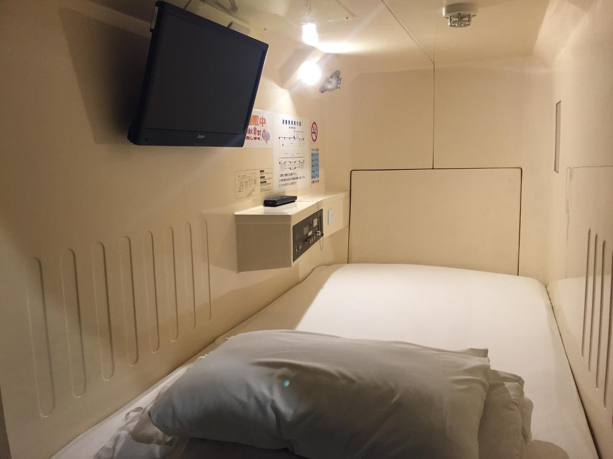 Capsule&Spa Grand Sauna Hiroshima Buitenkant foto